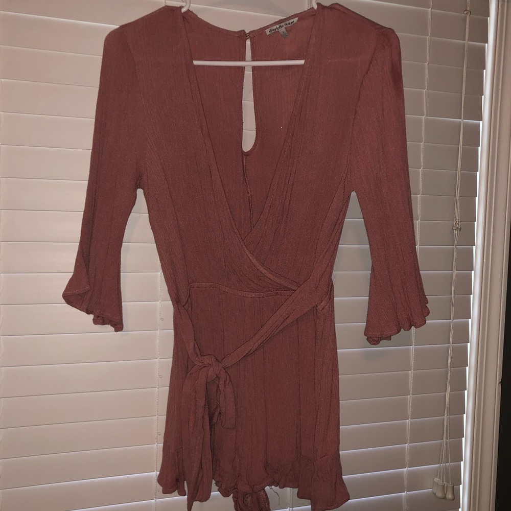 Blush pink romper